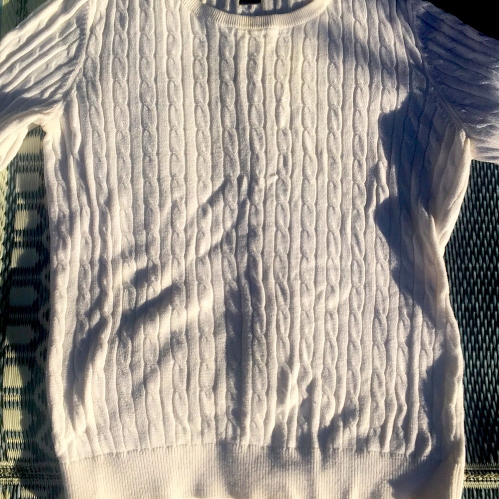 White sweater